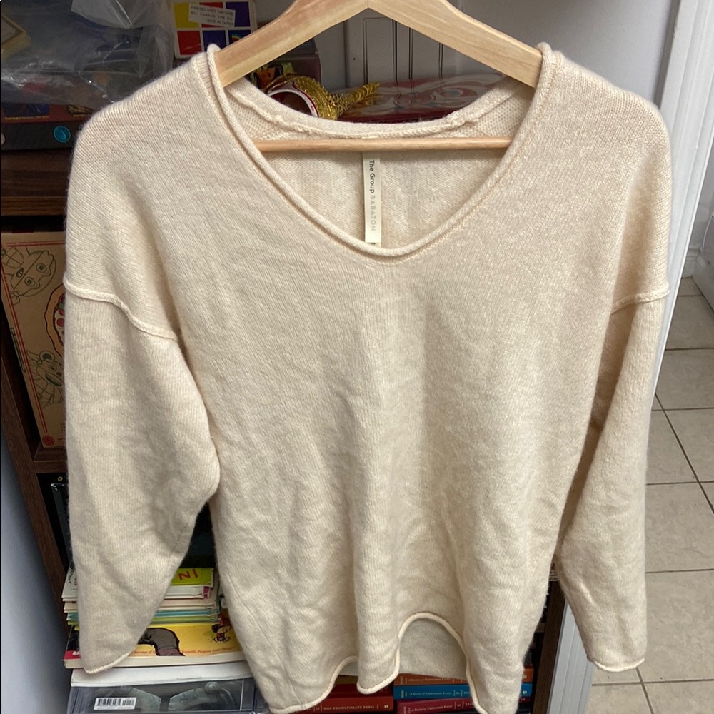 The Group by Babaton Cozy Cream Sweater